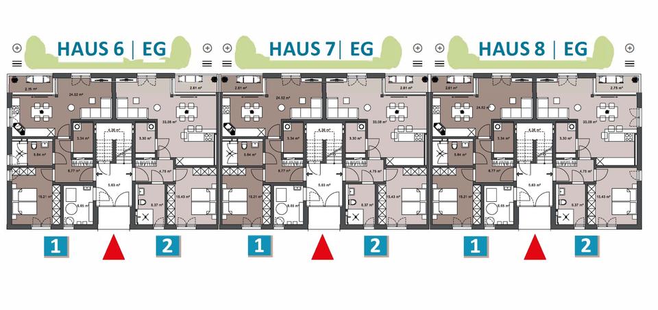 Erdgeschoßwohnung Ilsenburg (Harz) - 2 Zimmer, 66 m&sup2;, 822&euro; | Angebot:26021391