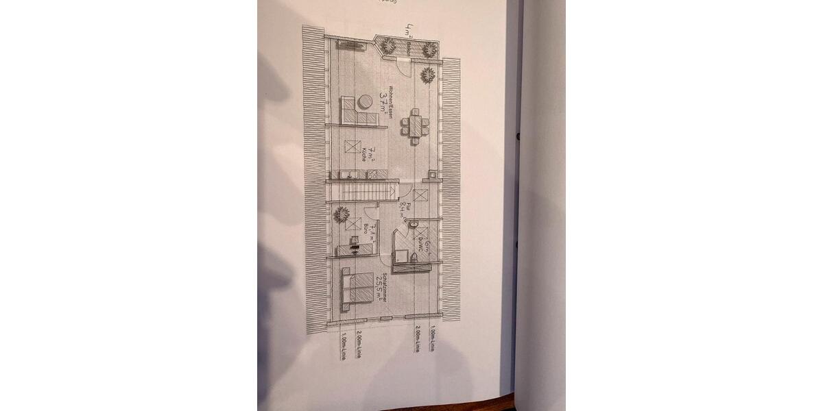 Dachgeschoßwohnung Cadolzburg - 3 Zimmer, 94 m&sup2;, 1.175&euro; | Angebot:26042536