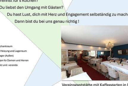 Vereinsgaststätte in einem Kleingärtnerverein in Top-Lage zimmer