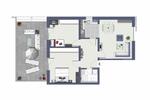 Etagenwohnung Otzberg - 3 Zimmer, 89 m&sup2;, 1.400&euro; | Angebot:26694086