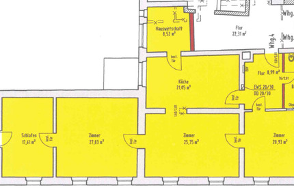 Wohnung Bad Kötzting - 5 Zimmer, 143 m&sup2;, 929&euro; | Angebot:24602294