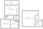 Maisonettenwohnung Bremerhaven Geestemünde - 3 Zimmer, 73 m&sup2;, 509&euro; | Angebot:26658388