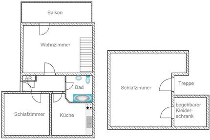 Wohnung Bremerhaven Geestemünde - 3 Zimmer, 73 m&sup2;, 509&euro; | Angebot:26658388