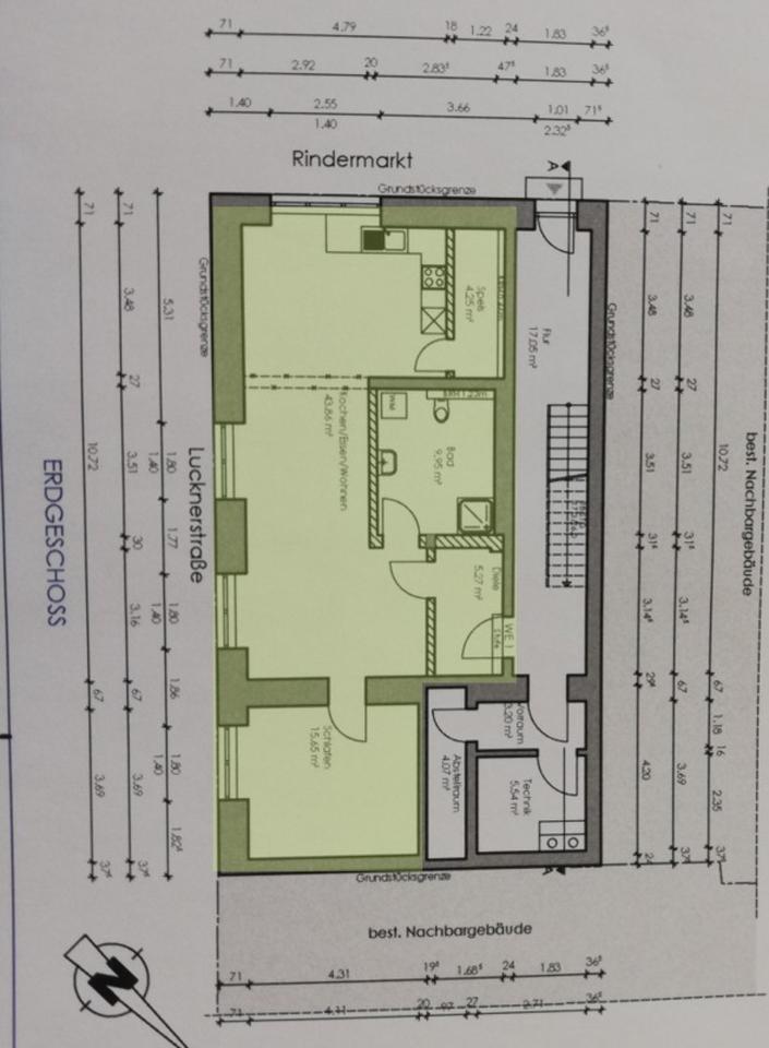 Erdgeschosswohnung im Herzen von Cham zimmer