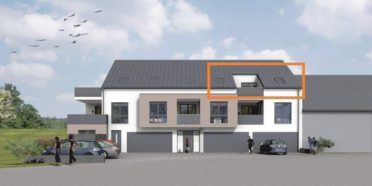 Etagenwohnung Konz Obermennig - 3 Zimmer, 86 m&sup2;, 1.040&euro; | Angebot:26723135