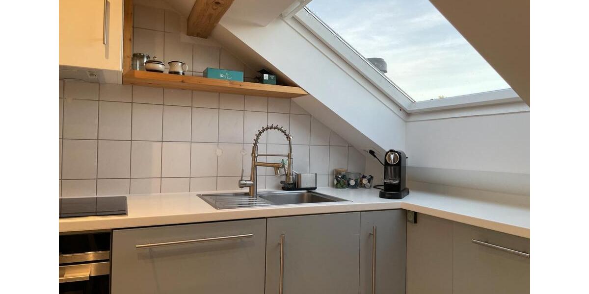 Dachgeschoßwohnung Karlsruhe Knielingen - 2.5 Zimmer, 55 m&sup2;, 1.200&euro; | Angebot:26619542