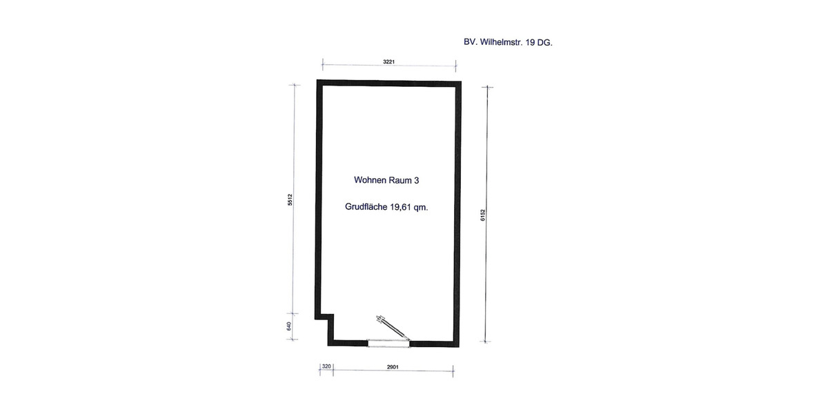 Dachgeschoßwohnung Nienburg (Weser) - 3 Zimmer, 98 m&sup2;, 790&euro; | Angebot:24314044