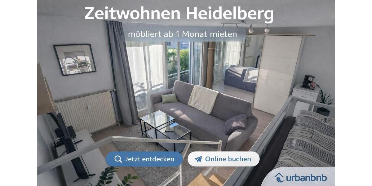 Wohnen auf Zeit Heidelberg Pfaffengrund - 1 Zimmer, 34 m&sup2;, 1.200&euro; | Angebot:22649222