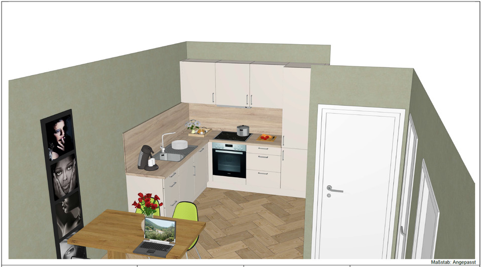 Etagenwohnung Bad Bentheim - 2 Zimmer, 60 m&sup2;, 765&euro; | Angebot:26561467