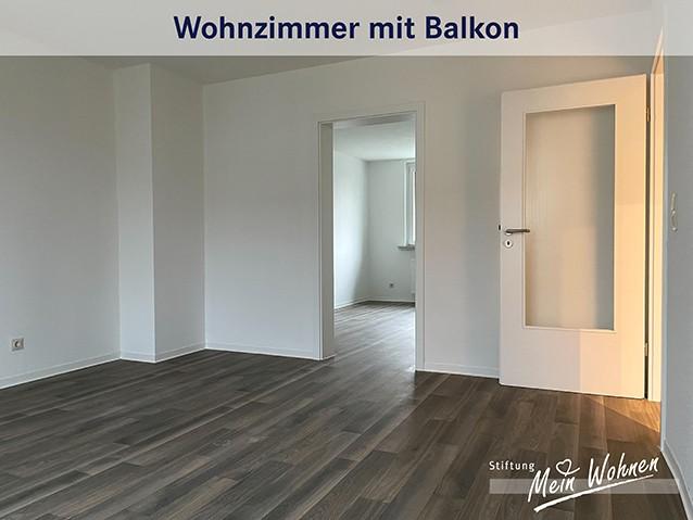 2 Zimmer, Dusche und großer Balkon - jetzt besichtigen!