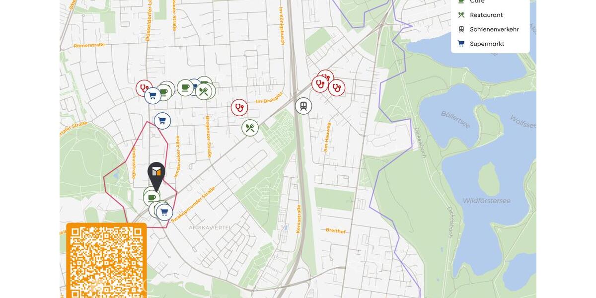 Leben mit Gartenluxus: Wunderschöne EG-Wohnung mit TG in Toplage Duisburg-Süd 2 zimmer