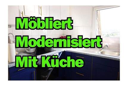 Einzugsrabatt: 3 Monate nur 633?€ kalt - möbliert & modern mit Küche und Waschmaschine 2 zimmer
