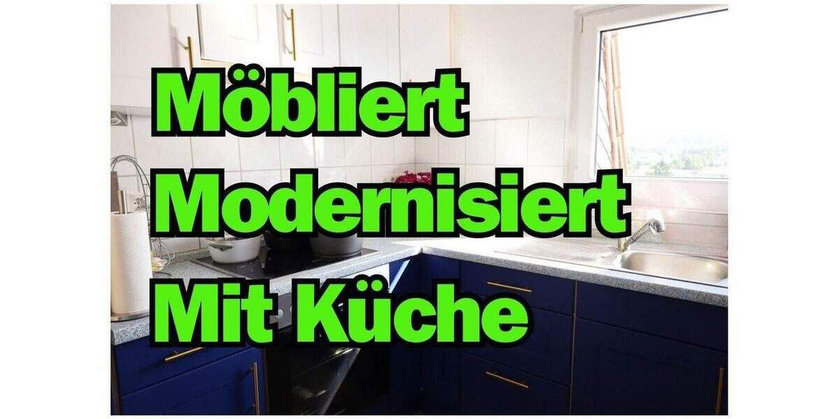Einzugsrabatt: 3 Monate nur 633?€ kalt - möbliert & modern mit Küche und Waschmaschine 2 zimmer