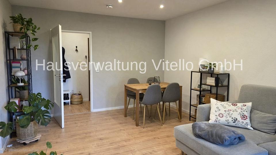 Etagenwohnung Saarbrücken Eschberg - 2 Zimmer, 42 m&sup2;, 580&euro; | Angebot:25855279