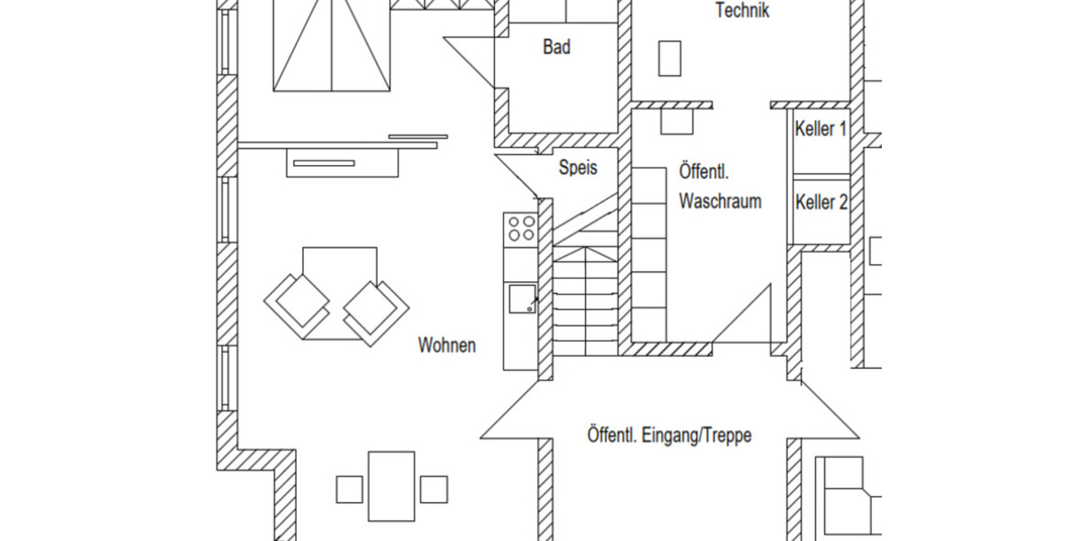 Erdgeschoßwohnung Pförring - 2 Zimmer, 58 m&sup2;, 780&euro; | Angebot:25702451