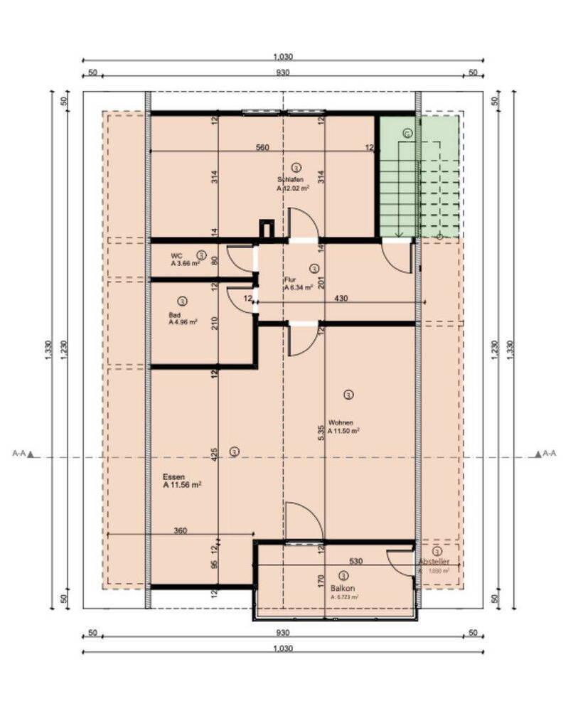 Helle 2-Zimmer-Wohnung mit Balkon über den Dächern Göppingens - sofort bezugsfrei!