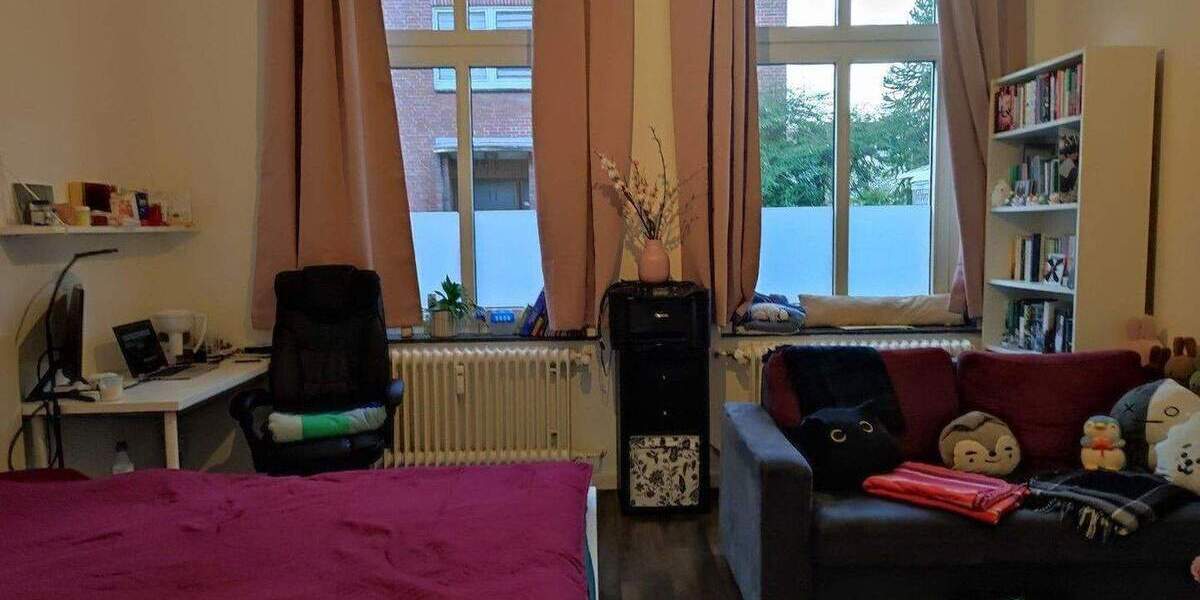 Etagenwohnung Düsseldorf Gerresheim - 1 Zimmer, 40 m&sup2;, 740&euro; | Angebot:24444935