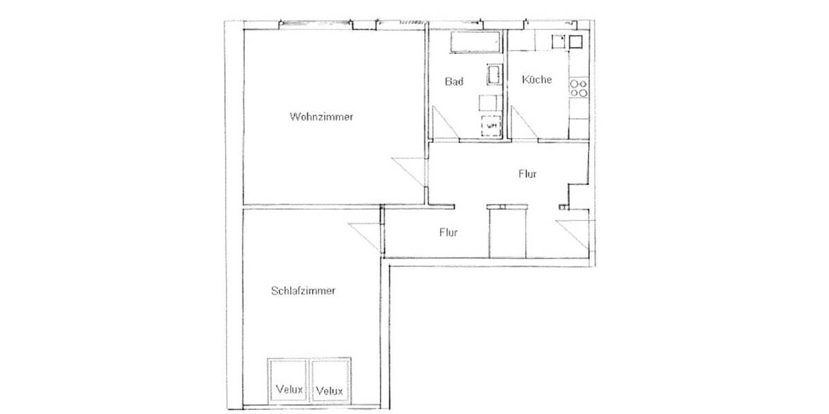 Etagenwohnung Brandenburg an der Havel Altstadt - 2 Zimmer, 79 m&sup2;, 600&euro; | Angebot:26292167