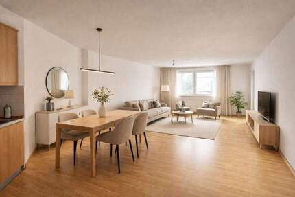 Urbanes Wohnen - 2-Zimmerwohnung mit Balkon & Tiefgaragenstellplatz 2 zimmer