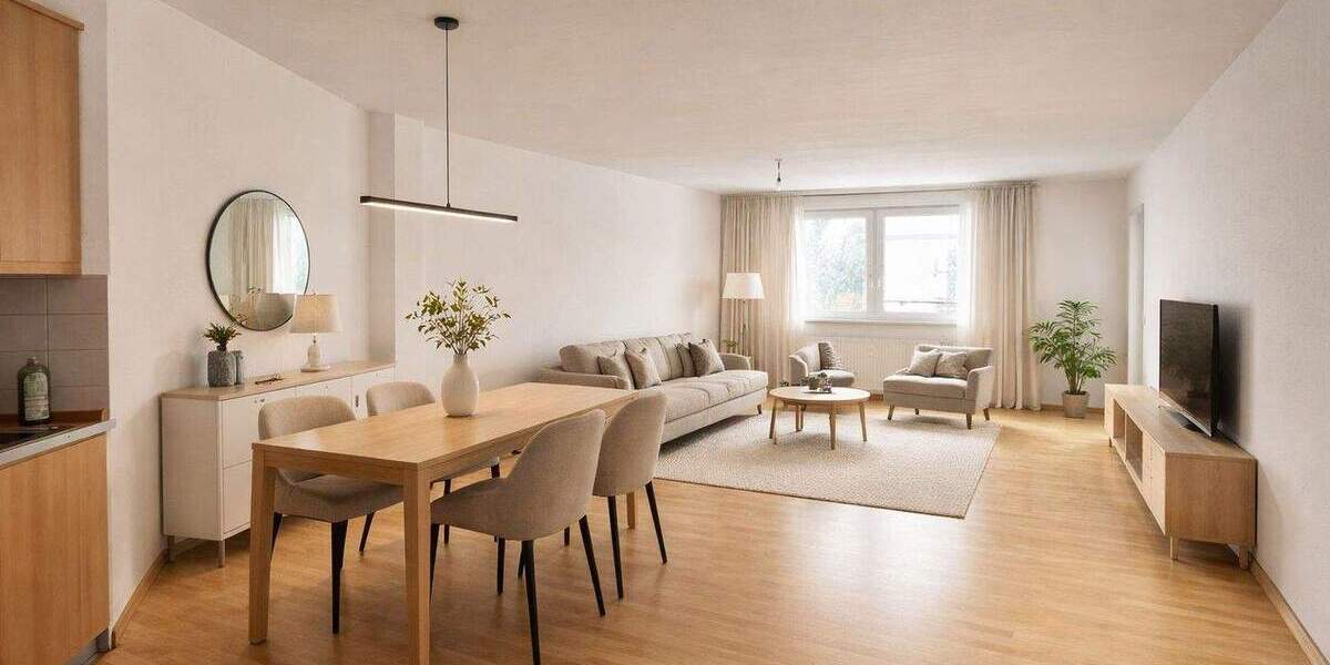 Urbanes Wohnen - 2-Zimmerwohnung mit Balkon & Tiefgaragenstellplatz 2 zimmer