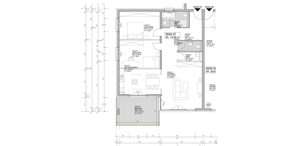 Toller Rheinblick- Helle altengerechte Wohnung im KFW 40 Energiesparhaus in ruhiger Lage im Grünen - Etagenwohnung Koblenz Horchheim | Angebot:26060458