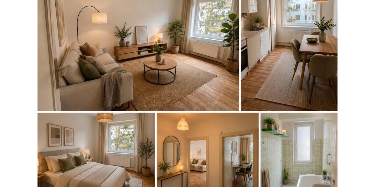 Etagenwohnung Hannover Ricklingen - 3 Zimmer, 66 m&sup2;, 900&euro; | Angebot:26597733