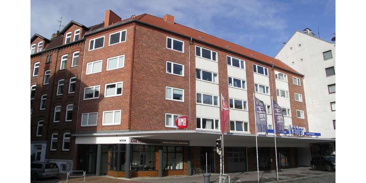 Etagenwohnung Kiel Ravensberg - 1 Zimmer, 36 m&sup2;, 395&euro; | Angebot:26762462
