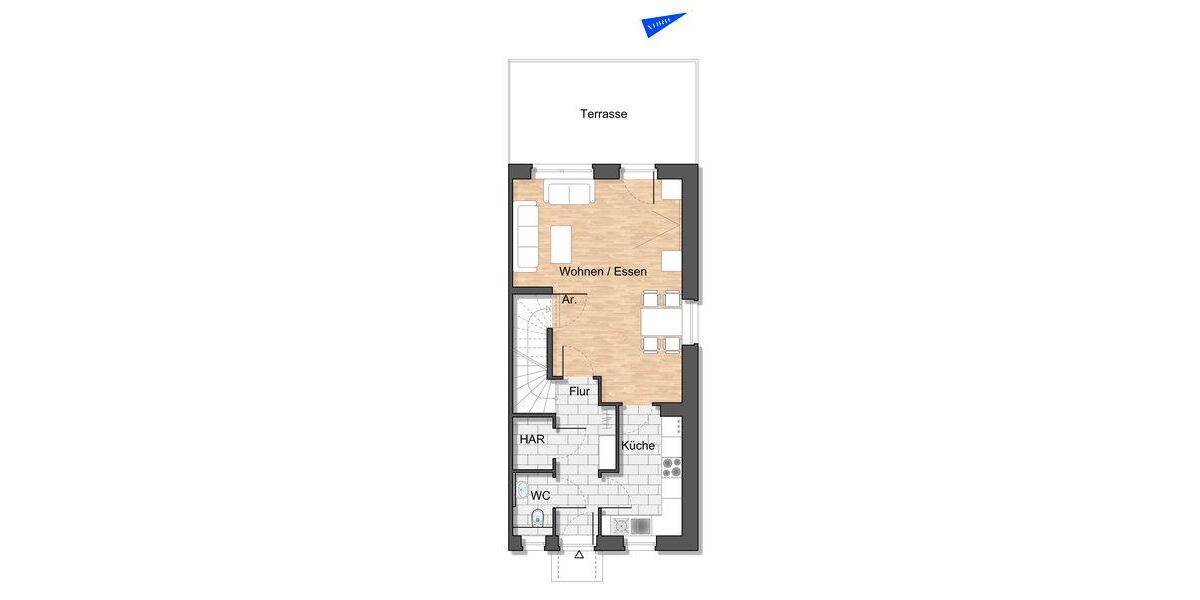 Einfamilienhaus Wolfsburg Almke - 5 Zimmer, 124 m&sup2;, 1.509&euro; | Angebot:25910545
