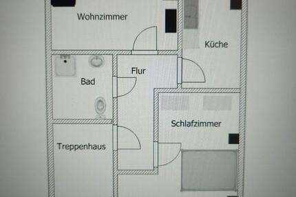 Wohnung Duisburg - 2.5 Zimmer, 65 m&sup2;, 550&euro; | Angebot:25591793