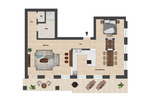 Erdgeschoßwohnung Bünde - 1 Zimmer, 96 m&sup2;, 2.450&euro; | Angebot:19117124