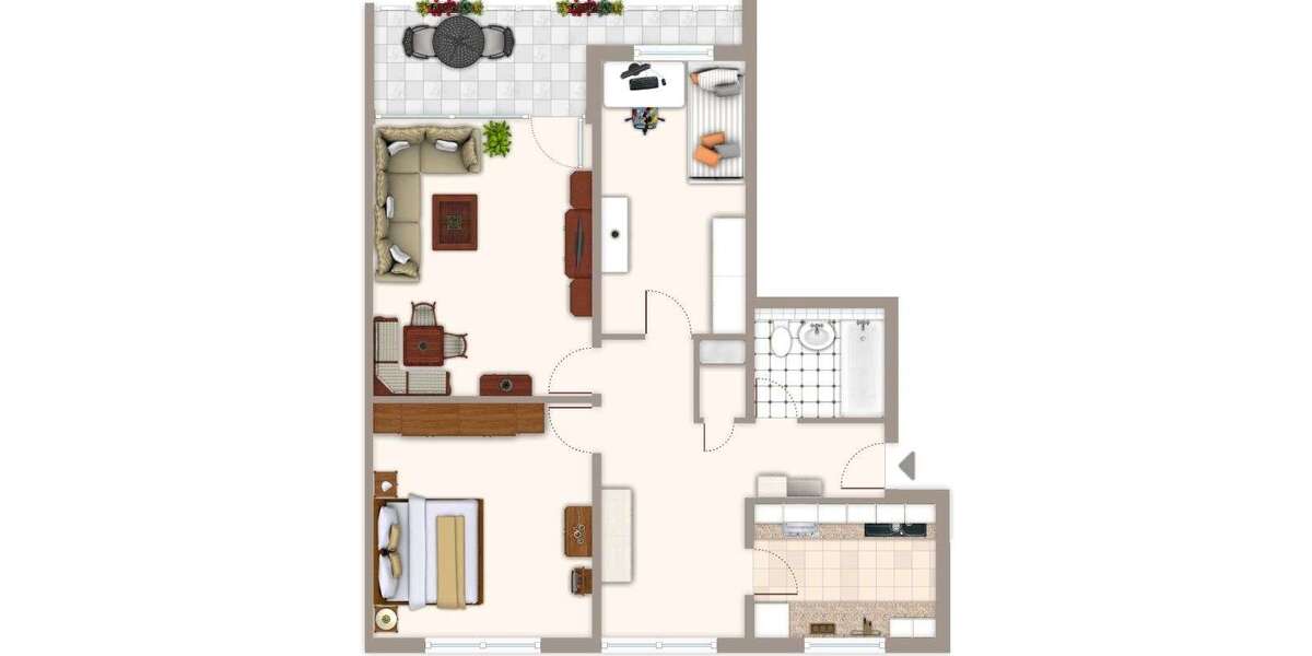 Wohnung zum Mieten in Mönchengladbach 729 € 76.2 m² 3 zimmer