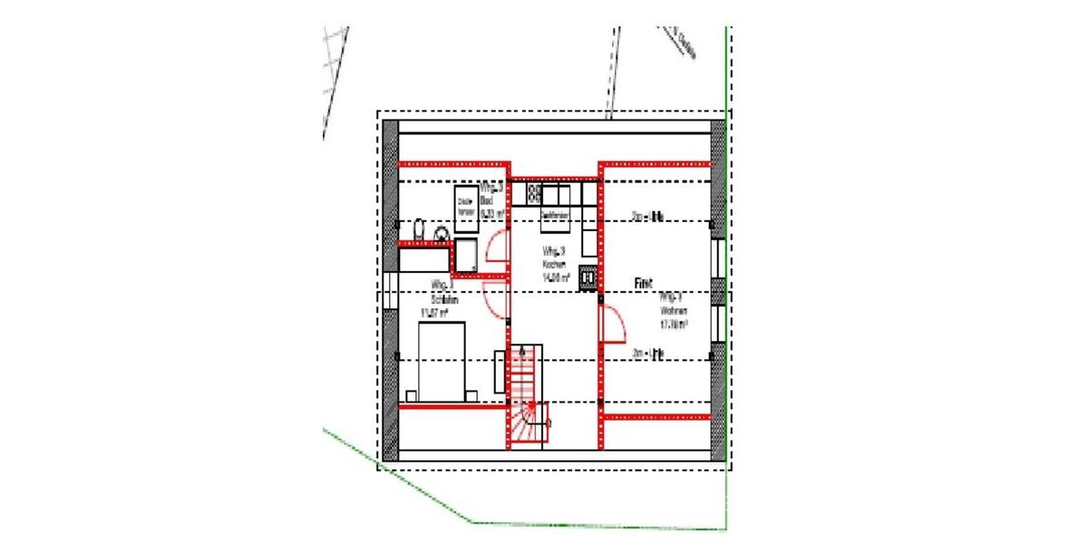 Dachgeschoßwohnung Hohe Börde - 2 Zimmer, 60 m&sup2;, 490&euro; | Angebot:24701678