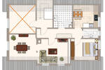 Etagenwohnung Singen (Hohentwiel) Singen - 2 Zimmer, 61 m&sup2;, 760&euro; | Angebot:26686257