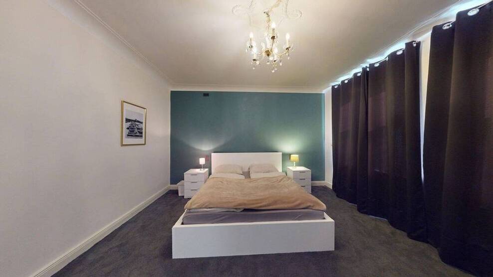 Renoviertes Altbau-Haus aus der Gründerzeit in Bauernhaus-Umgebung Alt-Osdorf