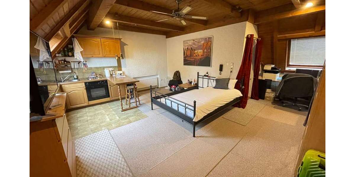 Etagenwohnung Untermeitingen - 1 Zimmer, 35 m&sup2;, 300&euro; | Angebot:27284387
