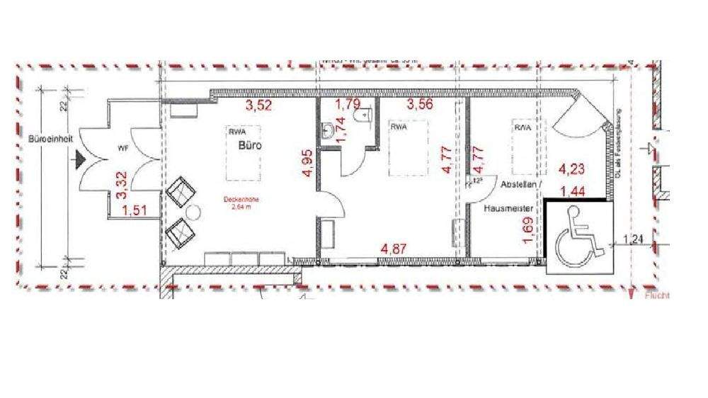 Gewerbeobjekt Waren (Müritz) Waren - 2 Zimmer, 780&euro; | Angebot:25815481