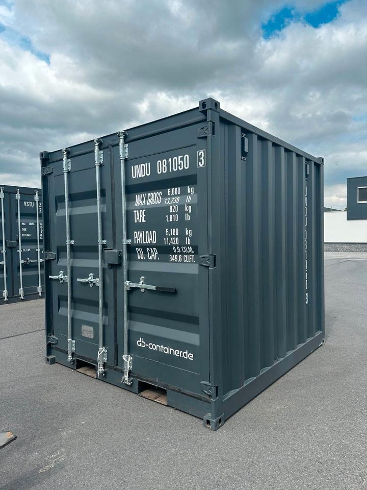 8 Fuß und 10 Fuß Seecontainer Baustellencontainer Lagercontainer Materialcontainer