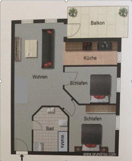 Etagenwohnung Lüdersdorf - 3 Zimmer, 63 m&sup2;, 740&euro; | Angebot:26455065