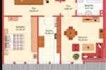 Dachgeschoßwohnung Obergünzburg - 2 Zimmer, 65 m&sup2;, 680&euro; | Angebot:26396878