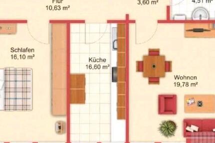 Wohnung Obergünzburg - 2 Zimmer, 65 m&sup2;, 680&euro; | Angebot:26396878