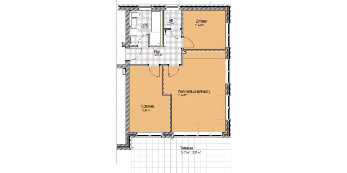 Erdgeschoßwohnung Scharbeutz Wulfsdorf - 3 Zimmer, 97 m&sup2;, 1.350&euro; | Angebot:24625109