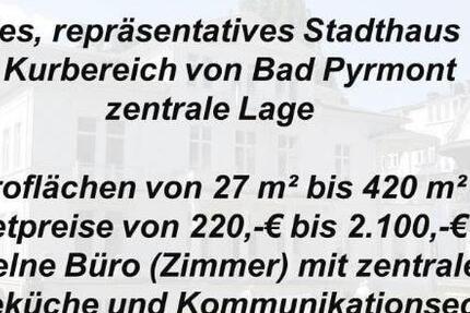 Gewerbeobjekt Bad Pyrmont - 308&euro; | Angebot:16697774