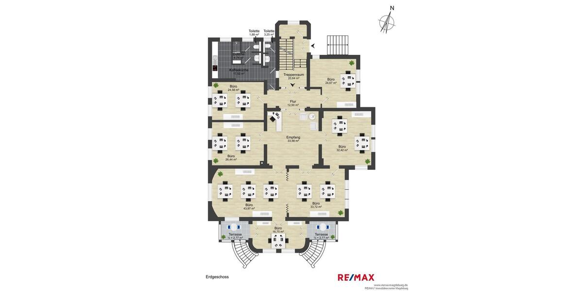 Gewerbeobjekt Magdeburg Leipziger Straße - 2.188&euro; | Angebot:24700456