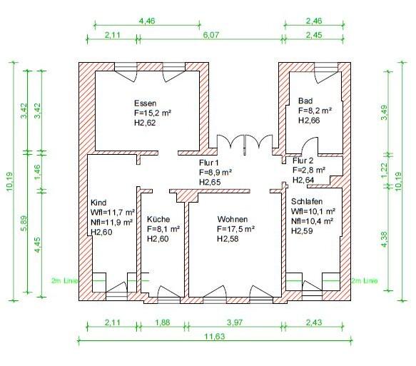 Dachgeschoßwohnung Greiz - 4 Zimmer, 83 m&sup2;, 480&euro; | Angebot:26476621
