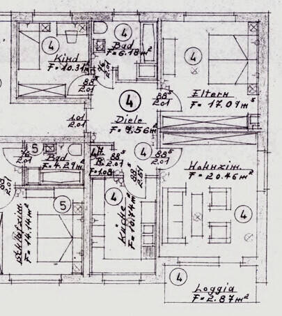 Etagenwohnung Hörstel - 3 Zimmer, 78 m&sup2;, 718&euro; | Angebot:25927177