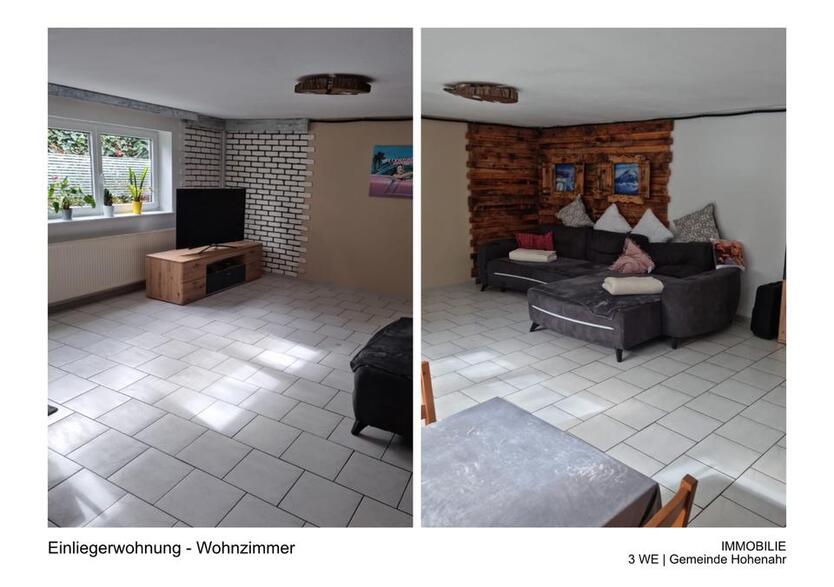 Souterrain Wohnung am Aartalsee zimmer