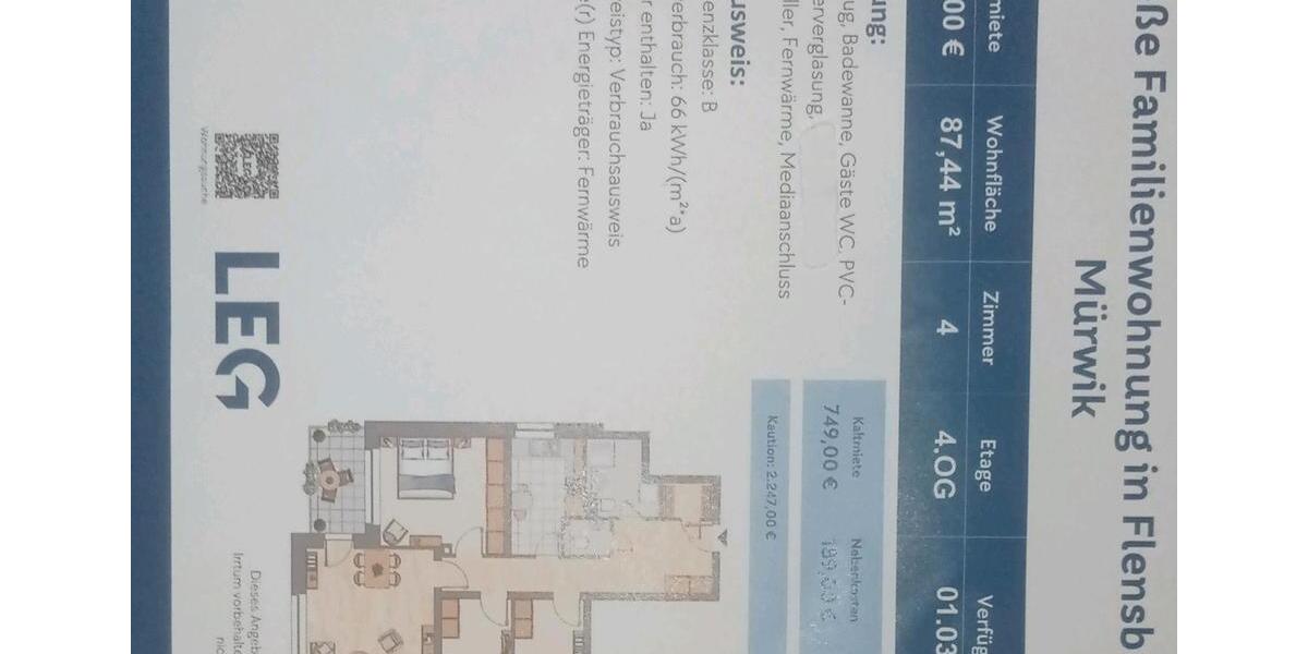 4 Zimmer-Wohnung 4 zimmer