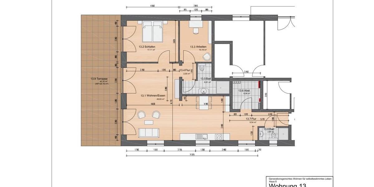 Erdgeschoßwohnung Ahnatal - 3 Zimmer, 122 m&sup2;, 1.310&euro; | Angebot:26293218