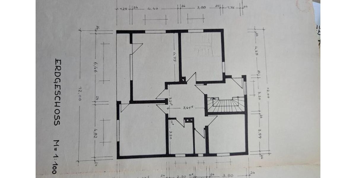 Etagenwohnung Eberbach - 3 Zimmer, 104 m&sup2;, 1.000&euro; | Angebot:25832268