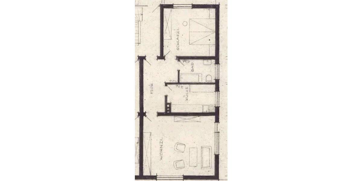 Etagenwohnung Dortmund Berghofen Berghofen - 2 Zimmer, 75 m&sup2;, 990&euro; | Angebot:25274365